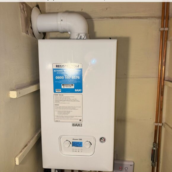 Boiler plumbing work
