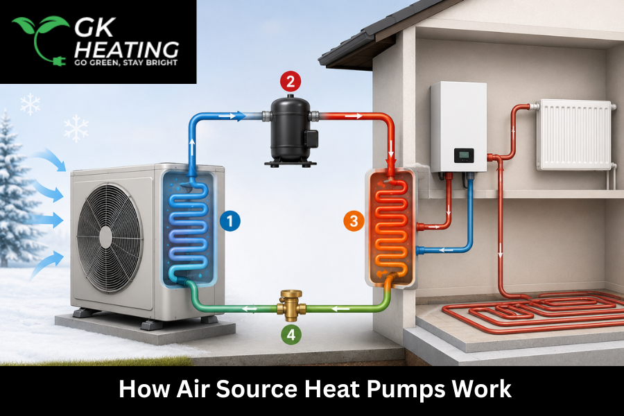 How Air Source Heat Pumps Work