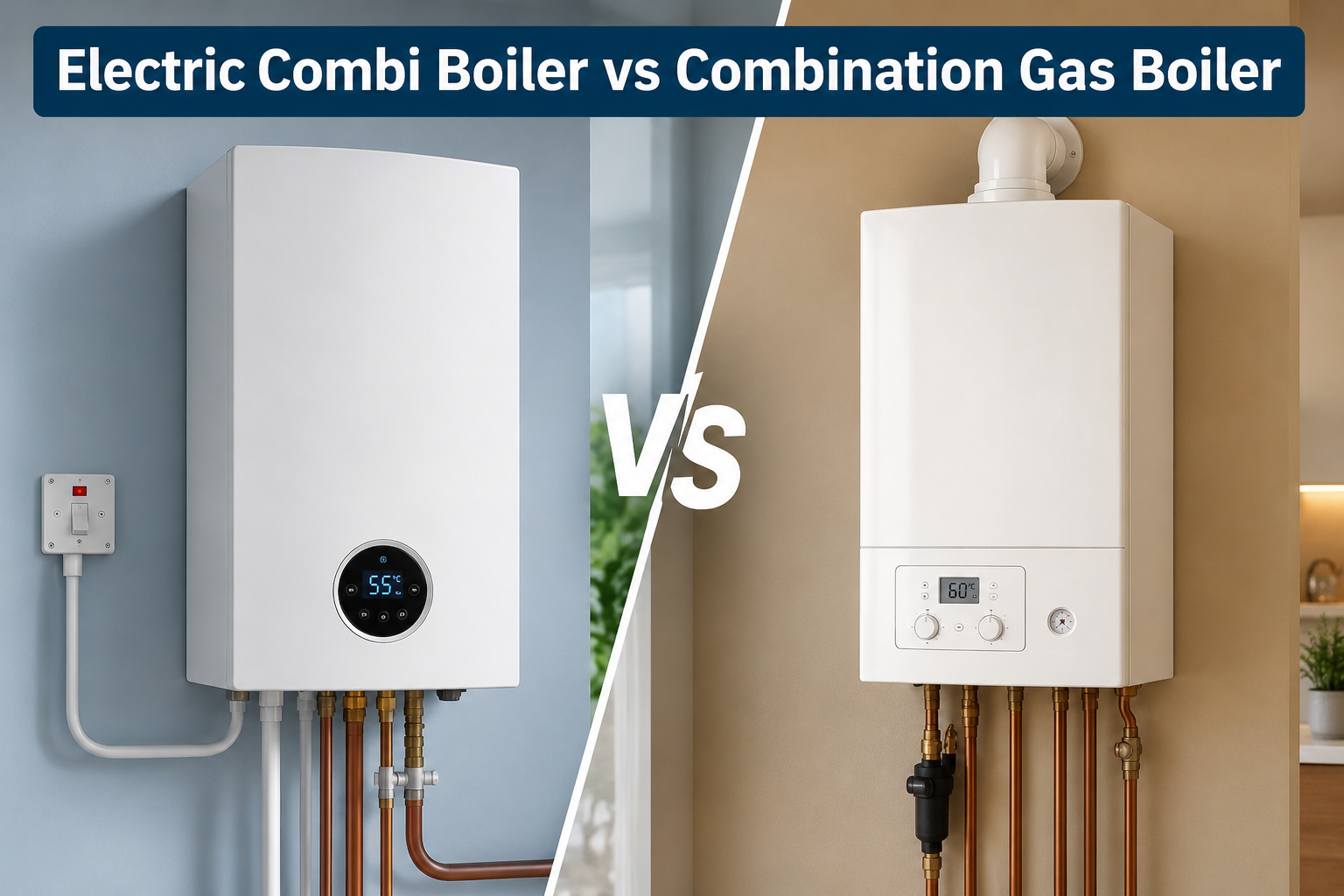 Electric Combi Boiler vs Combination Gas Boiler